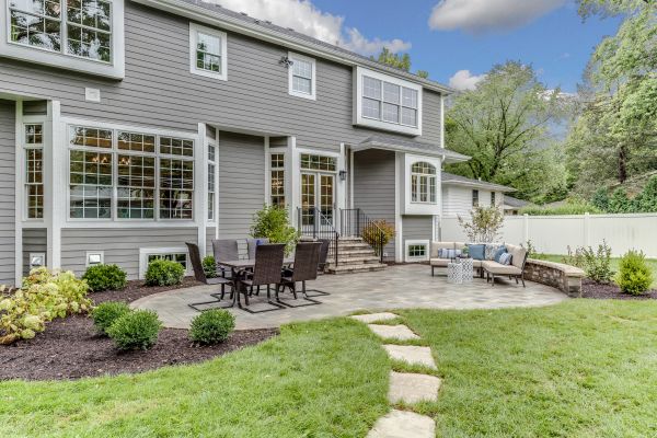 Concrete Patio Landscaping in Danville