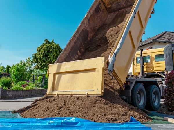 Landscaping Soil Delivery in Danville