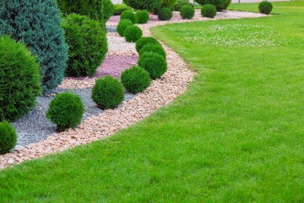 Edging Stones Installation in Danville