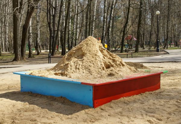 Playground Sand Delivery in Danville