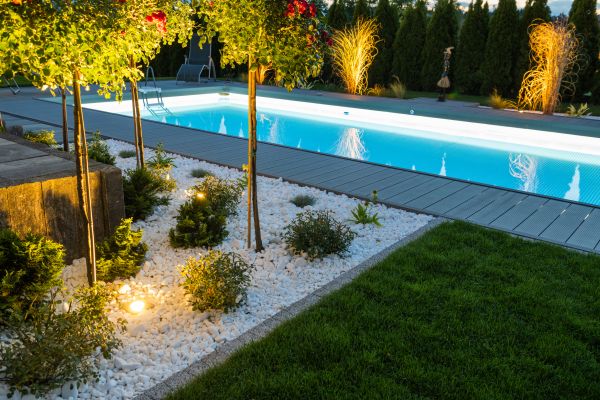 Pool Landscaping Service in Danville