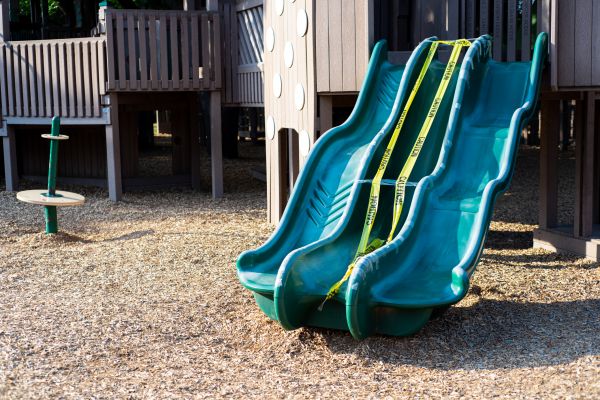 Play Area Mulch Installation in Danville