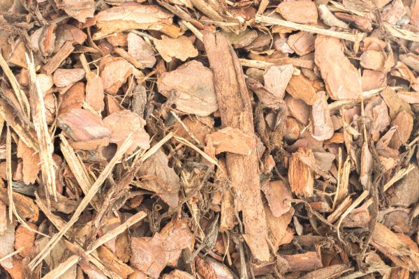 Bark Mulch Installation in Danville