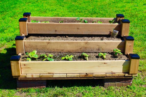 Raised Garden Bed Installation in Danville